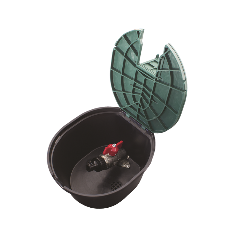 ארגזי ראש מערכת כולל ברז כדורי RN15