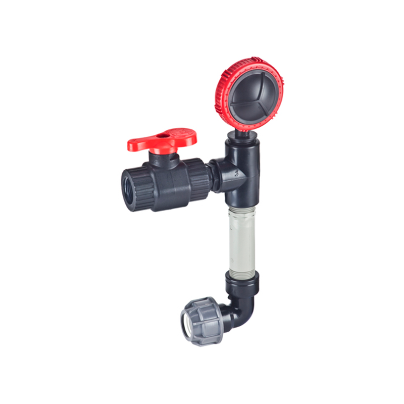 מנגנון לשטיפת שלוחות טפטוף אוטומטי